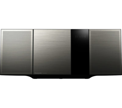 Panasonic SC-HC397EB-S Wireless Flat Panel Hi-Fi System - Silver Panasonic SC-HC397EB-S Wireless Flat Panel Hi-Fi System - Silver